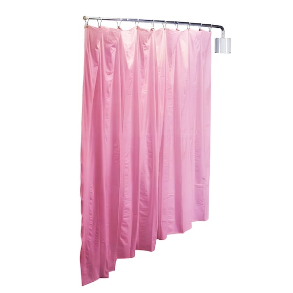 Standard Wall Mount Privacy Screen, 90in x 72in, Pink